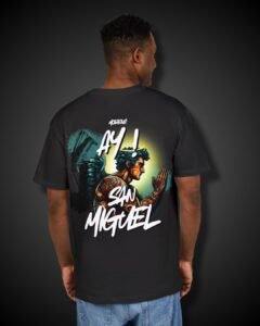 ay san miguel! oversize tee | back